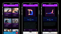 Yoga Workout Exercise Mediation Video AdMob Ads Screenshot 3