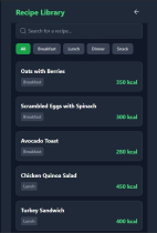 FitLife -  ReactJS App Template Screenshot 6