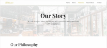 SB COUSINE – French Restaurant Website Template Screenshot 3