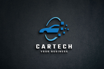 Car Tech - Digital Automotive & Tech Logo Screenshot 1